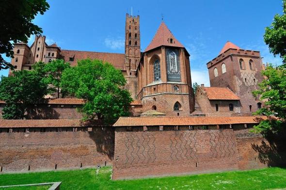 Замок в Мальборге Польша